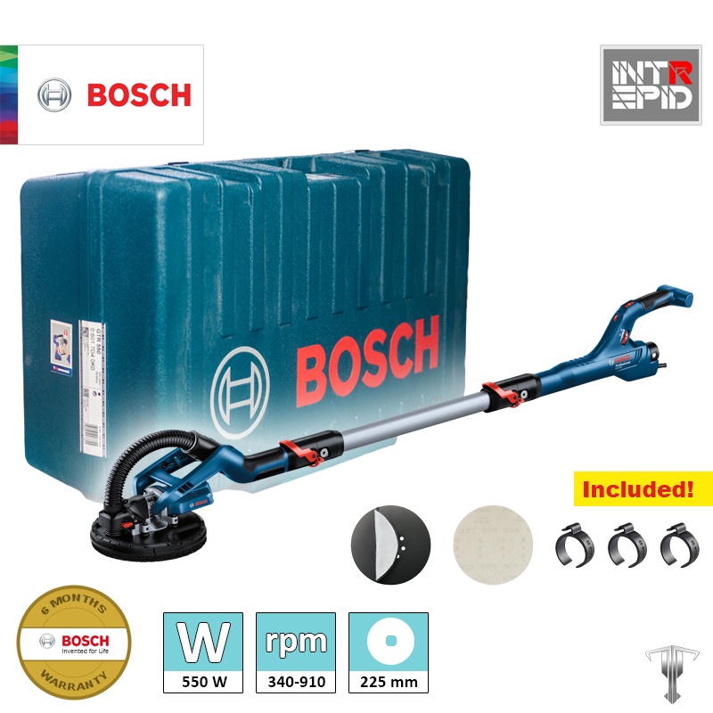 Bosch GTR 550 Professional 550 W Drywall Sander Power Tool Shopee