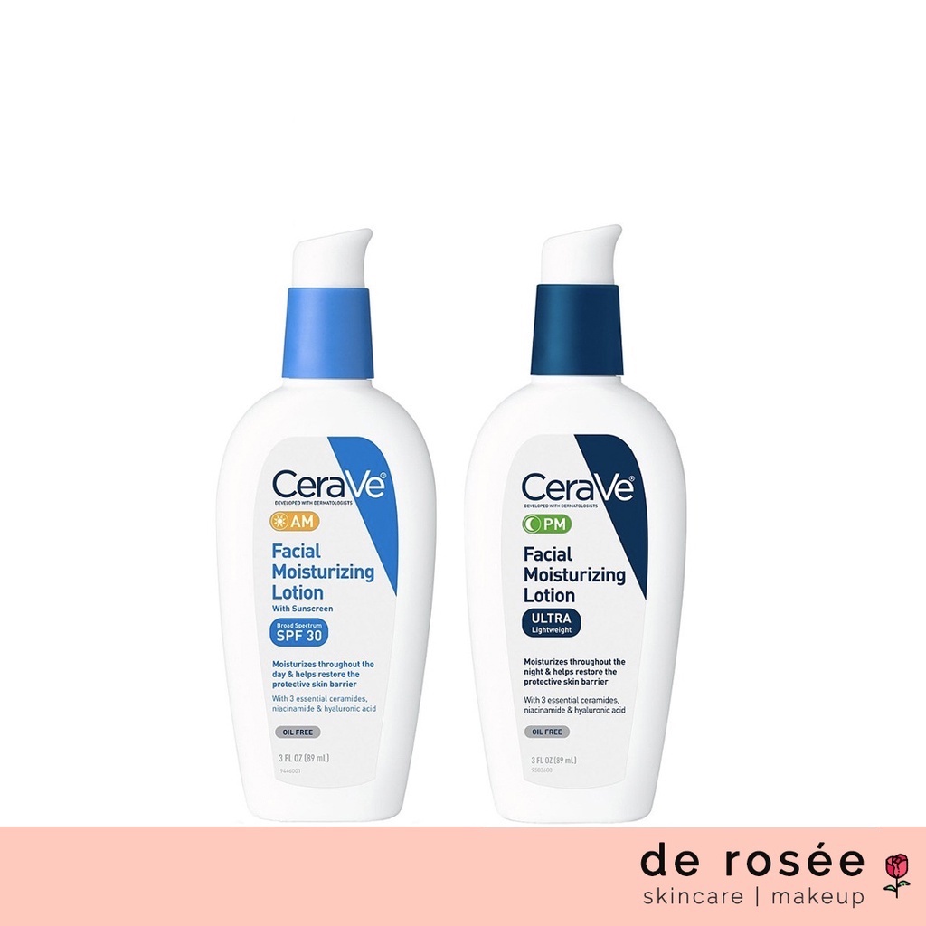 CeraVe AM Facial Moisturizing Lotion SPF 30 OilFree Face Moisturizer