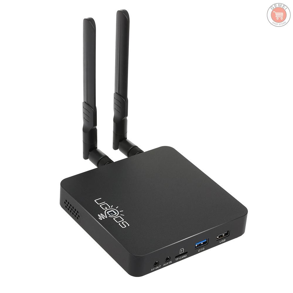 Ugoos Am6 Plus Smart Android 9 0 Tv Box Amlogic S922x J Uhd 4k Media Player 4gb Lpddr4 32gb Emmc 2 4g 5g Wifi 1000m La Shopee Philippines