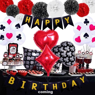 Casino Themed Birthday Party Decorations