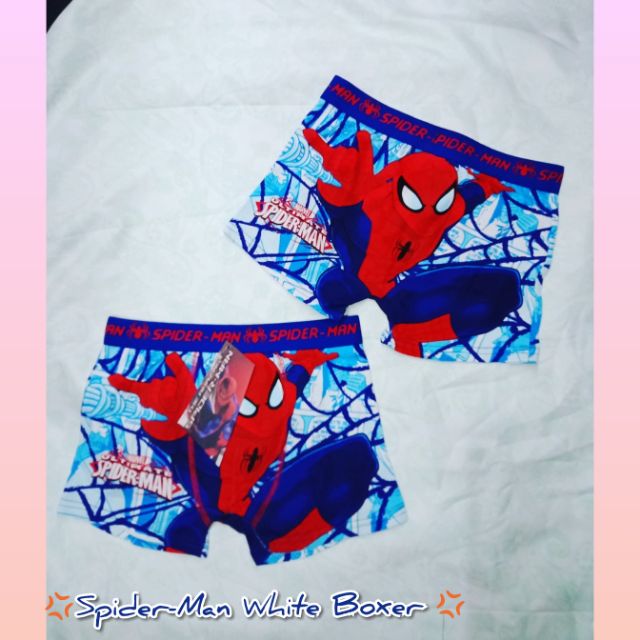 NEW Sale ! Spiderman Character Printed Boxer Brief Kids innerwear for Boys  #TRICIANACHEN | Shopee Philippines