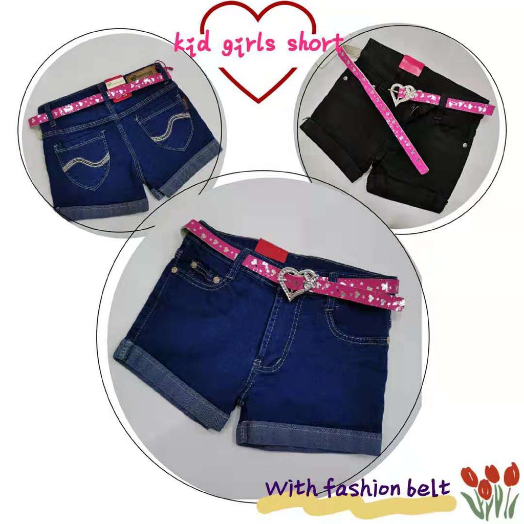 maong shorts for girls