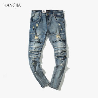 mens distressed ripped skinny jeans