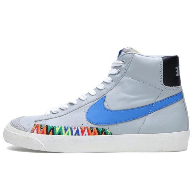 nike blazer mid premium vintage blue