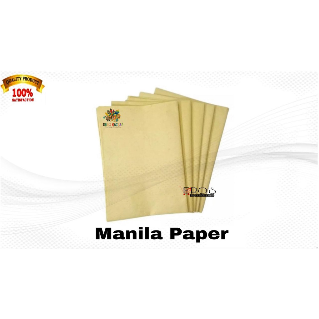 Yellow Manila Paper (36'' x 48'') Shopee Philippines