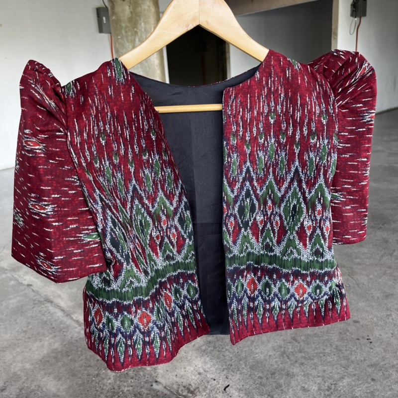 Bolero Batik Filipiniana | Batik Modern Filipiniana Bolero Cotton ...