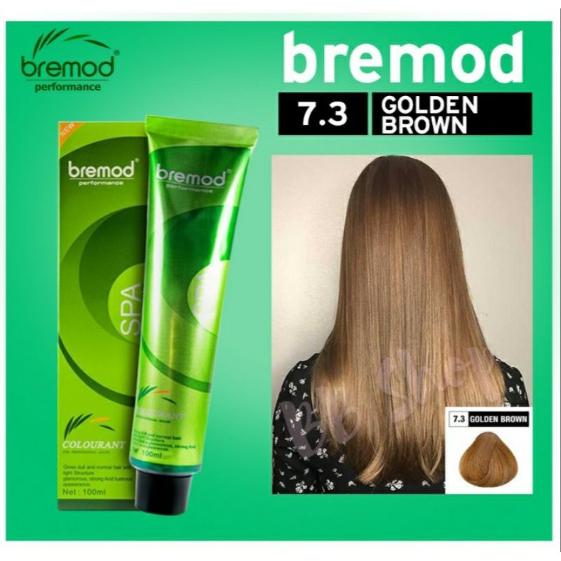 GOLDEN BROWN BREMOD HAIR COLOR 100ML | Shopee Philippines