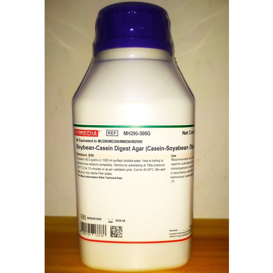 HIMEDIA Tryptic Soy Agar (Soybean Casein Digest Agar) 500g for