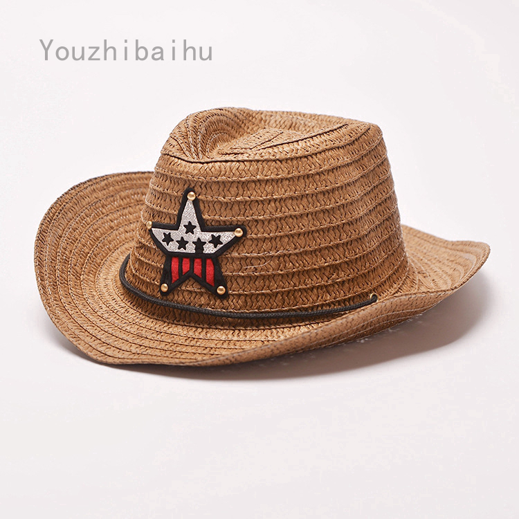 boys straw cowboy hat