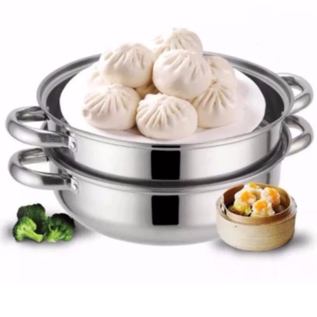 J&J Siopao/siomai steamers stainless steel cooking pots Shopee