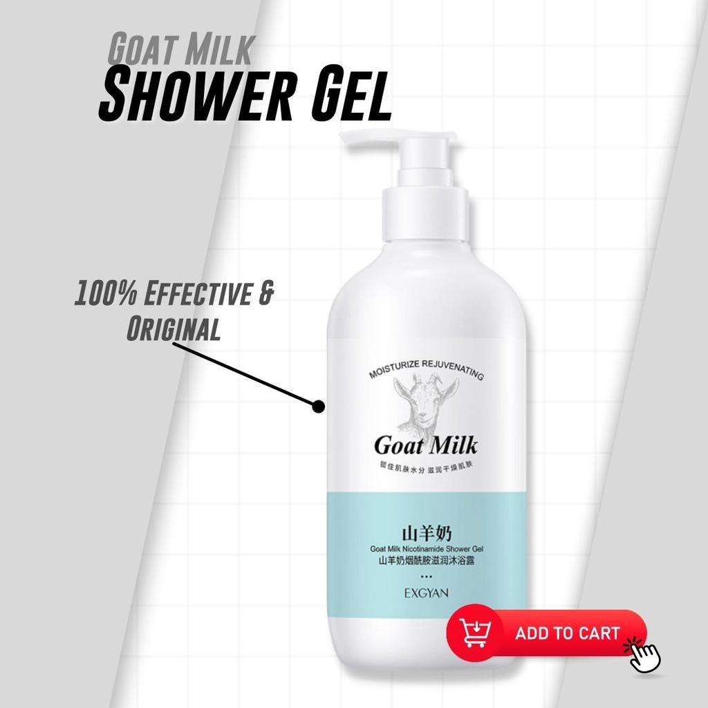 Original and Authentic Goat Milk Whitening Shower Gel Shopee Philippines