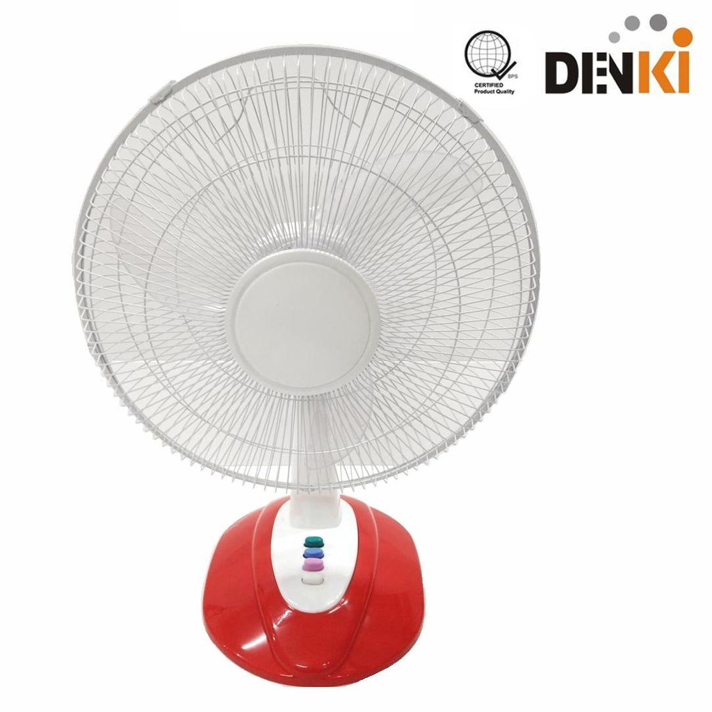 Denki Desk Fan 16 D(ASB)Red Shopee Philippines