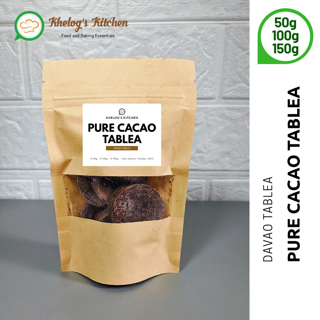 Cacao Tablea Pure from Davao Shopee Philippines