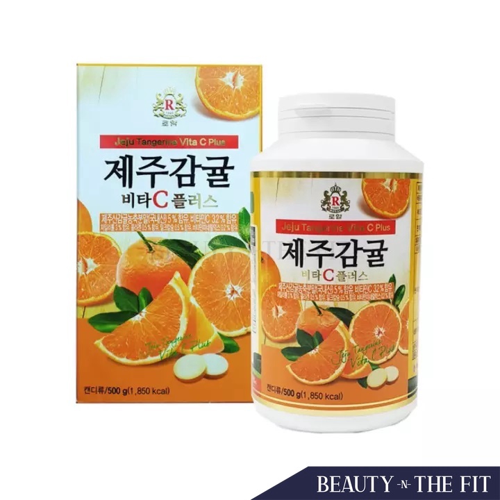 Royal Jeju Tangerine Blueberry Vita C Plus 295 Chewing Tablets Shopee Philippines