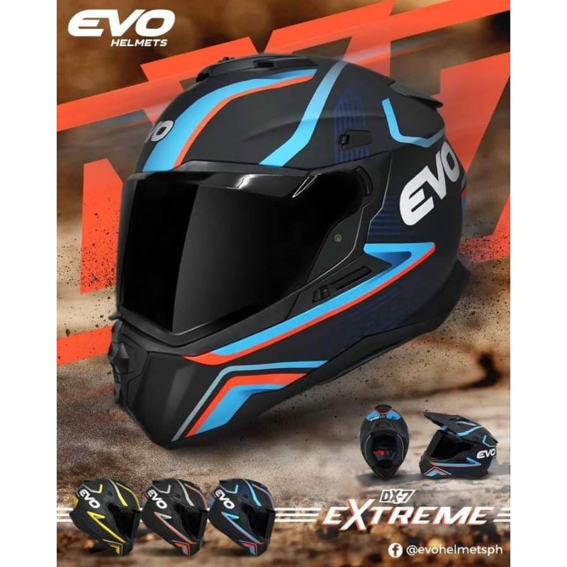 Evo Helmet Authentic Dx7 Extreme Shopee Philippines