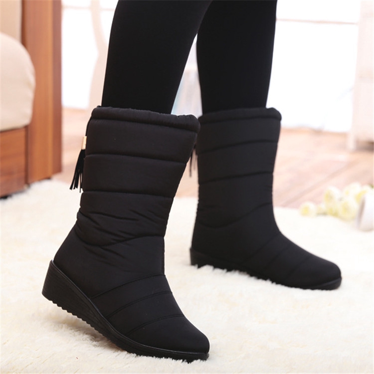 warm waterproof snow boots