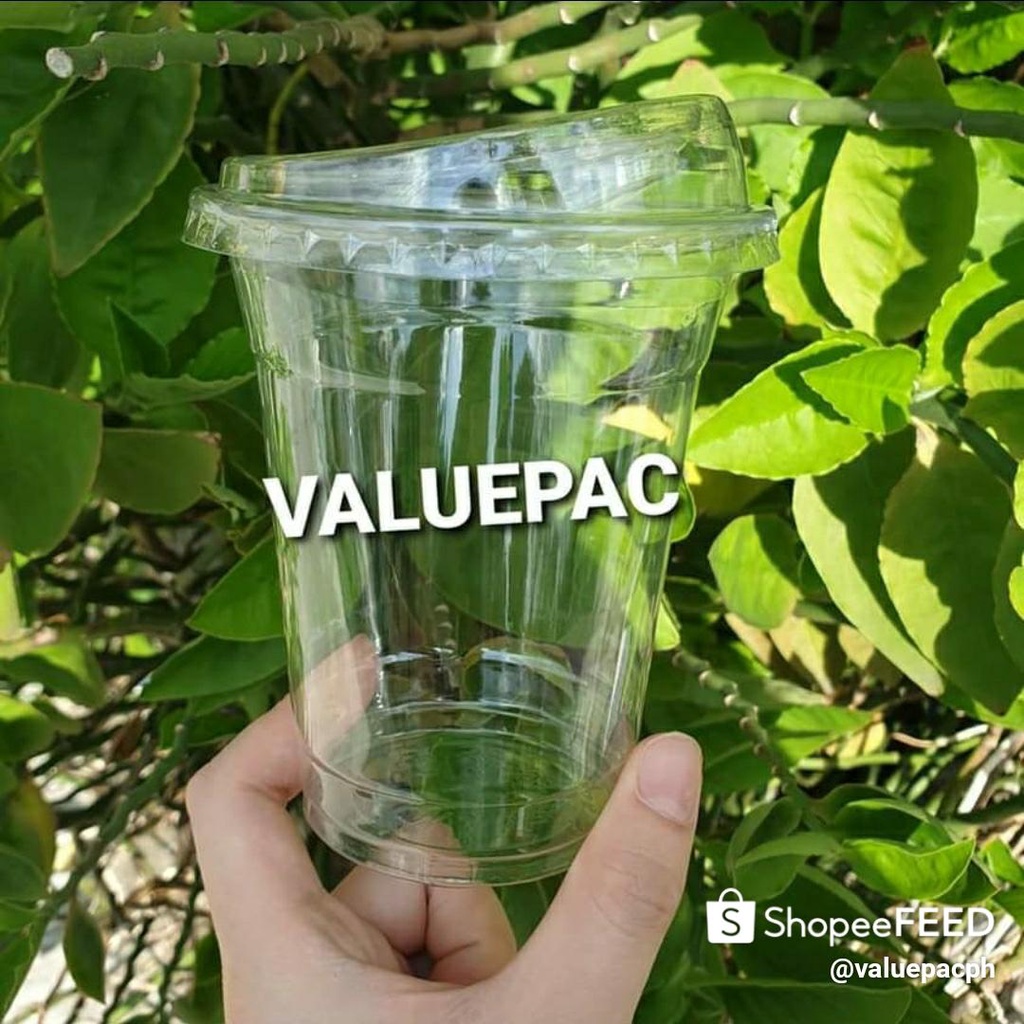 Plastic Elegant VPAC Pet Cup Starbucks Cup PET Cup Dabba Cup 12oz for