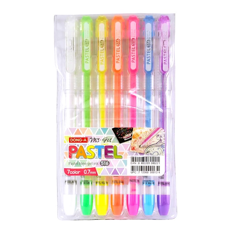 fiber-castel-ballpen-dong-a-mygel-pastel-gel-pen-0-7-7-colors