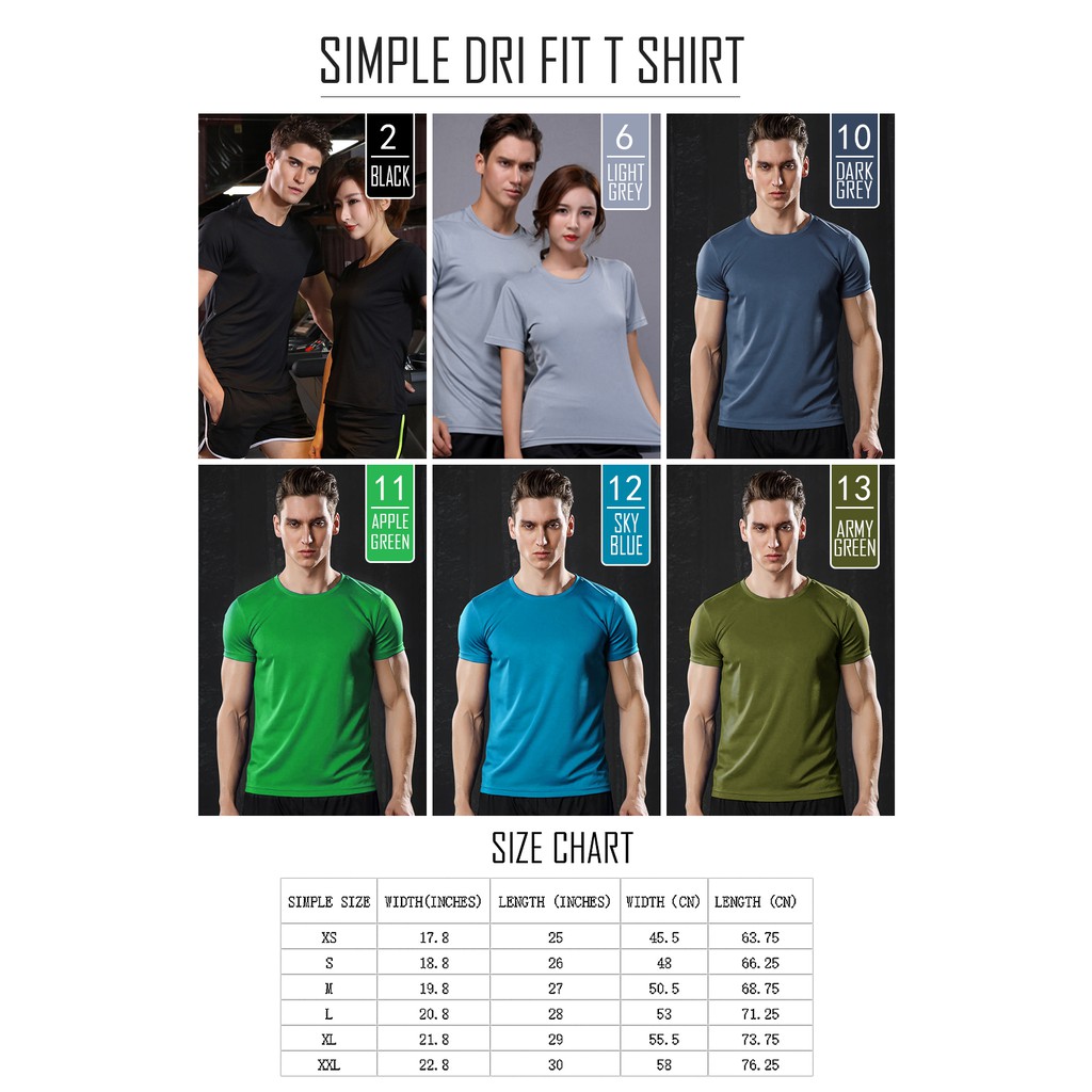 simple dri fit