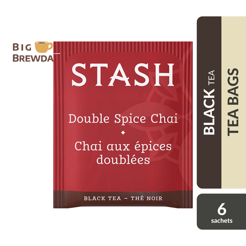 Stash Double Spice Chai Black Tea Bags 6s Shopee Philippines