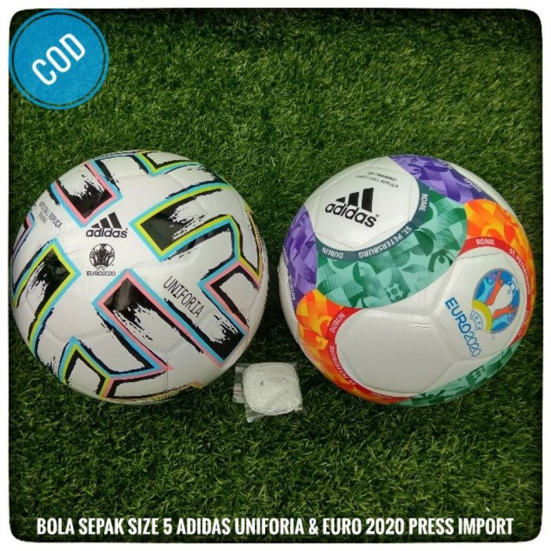 Adidas Football Size 5 | Imported Press Foot Ball | Adidas Uniforsia Adidas  EURO 2020 | Shopee Philippines