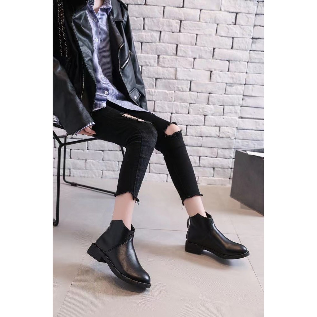 A-10 new fashion korean boots for women | Shopee Philippines