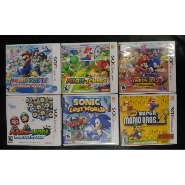 mario and sonic 3ds