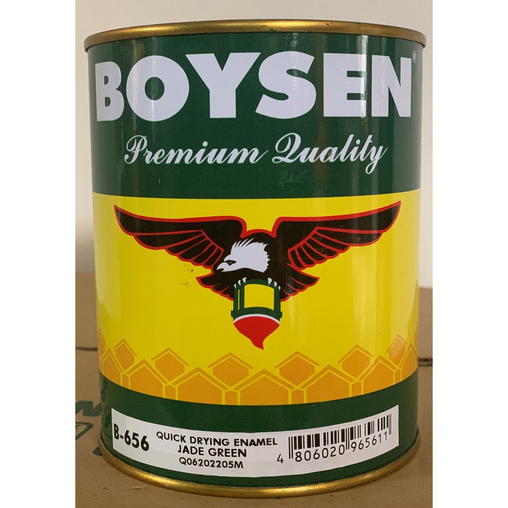 Boysen Quick Drying Enamel Jade Green B656 1 Liter Shopee Philippines