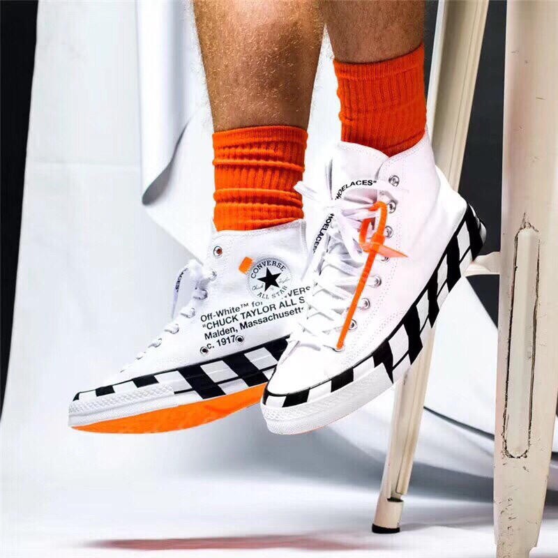 OFF-WHITE x Converse 2.0 OW MEN'S CANVAS SHOES | Shopee Philippines