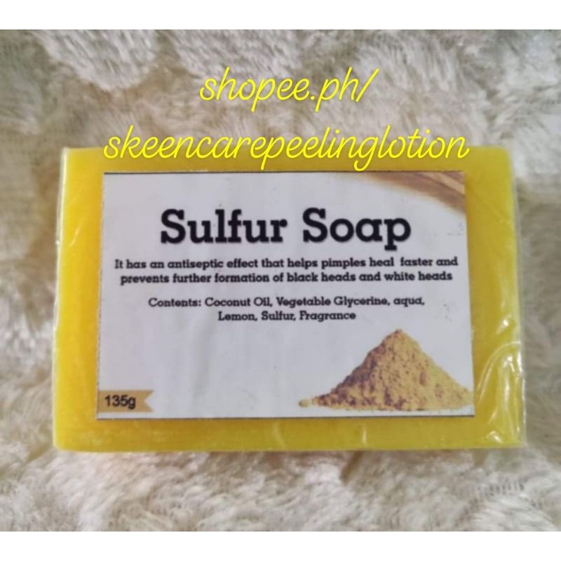 Sulfur Soap 135g Authentic Shopee Philippines