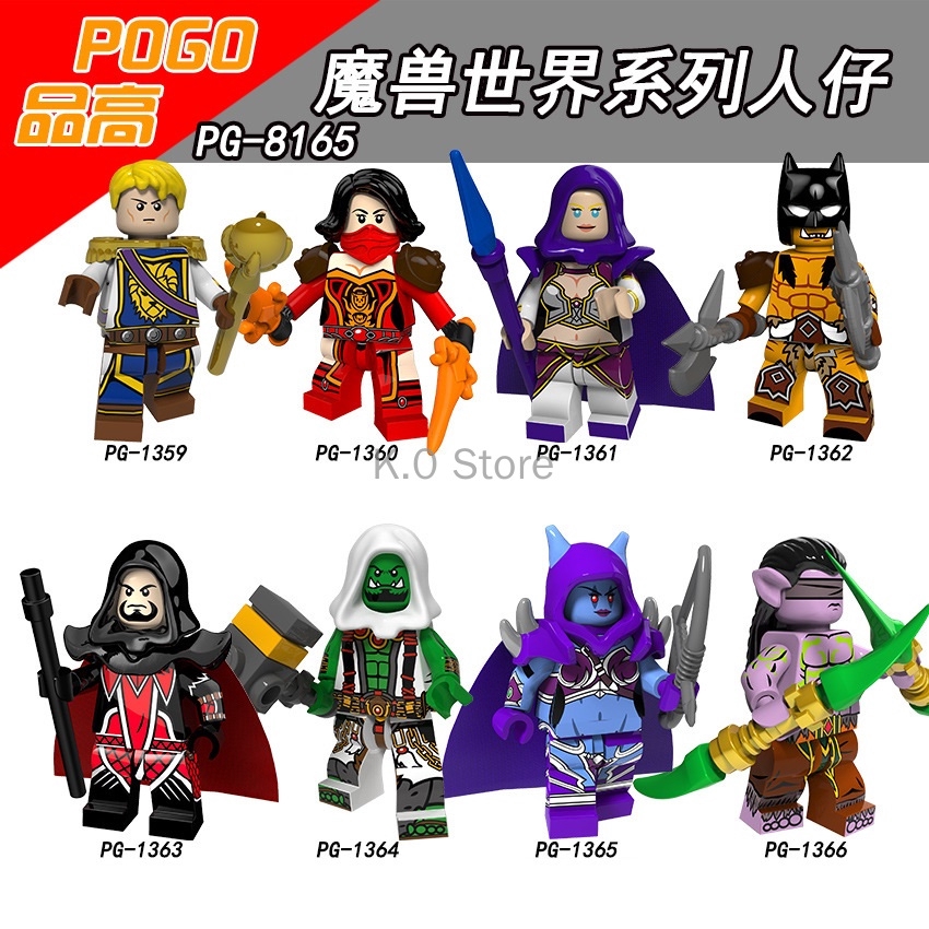 world of warcraft lego