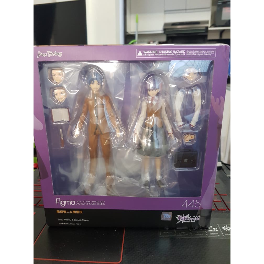 Authentic Good Smile Figma Shinji And Sakura Matou Fate Stay Night Heaven S Feel Shopee Philippines