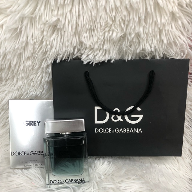 D&G the one GREY free paper bag Usa tester 100ml | Shopee Philippines