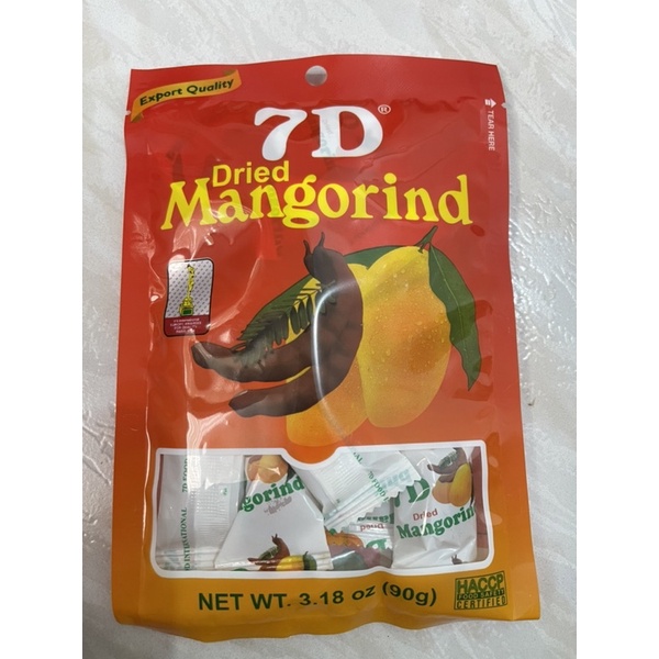 7D Dried Mangorind 90 grams Shopee Philippines