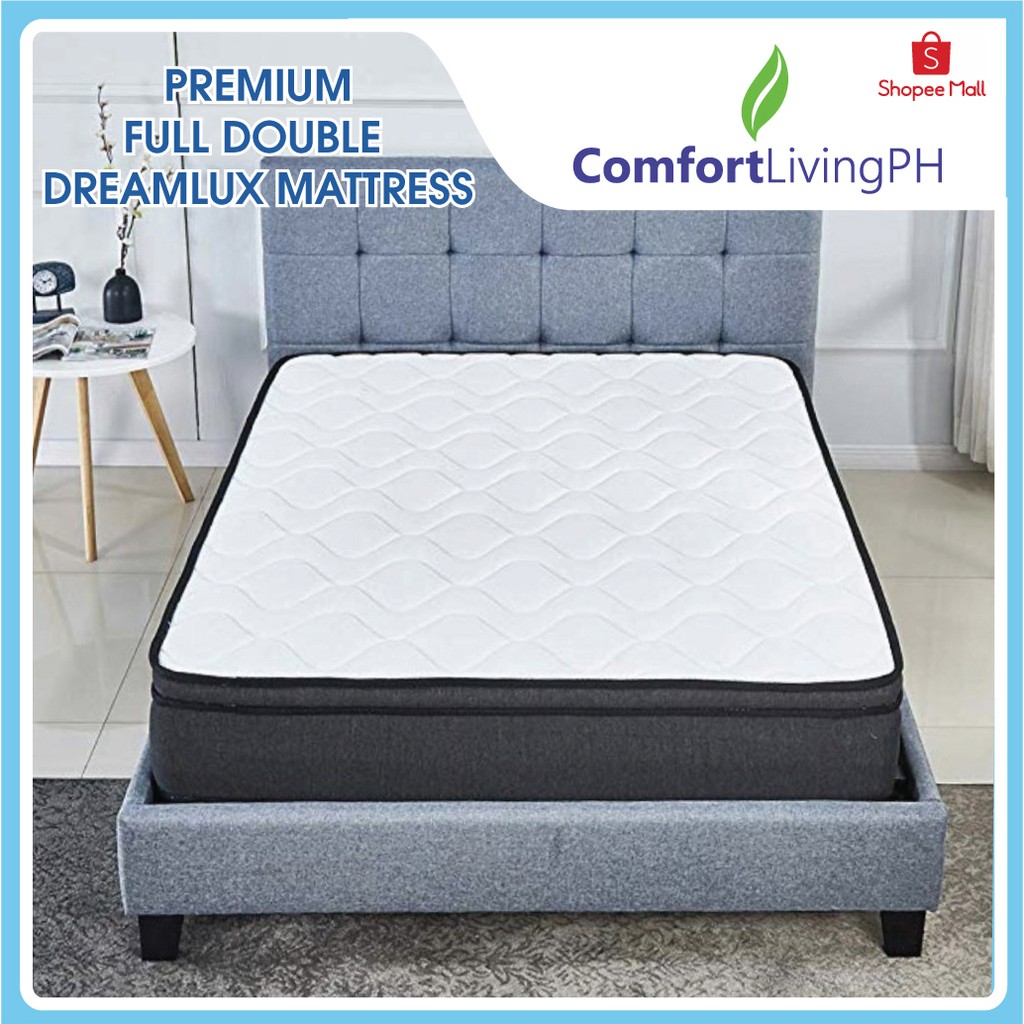 COMFORT LIVING PH DreamLux Full Double Premium Natural Latex Spring ...