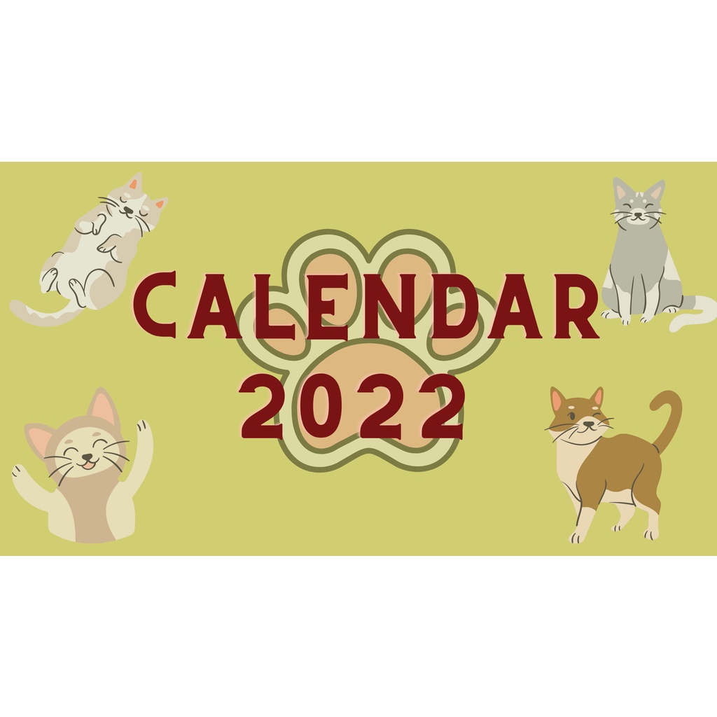 Customized Calendar (Soft Copy) Shopee Philippines