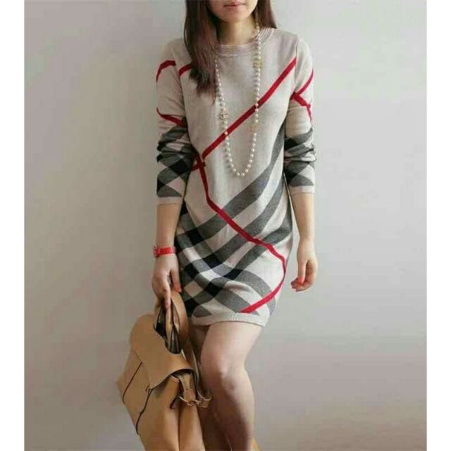 burberry jumper dress