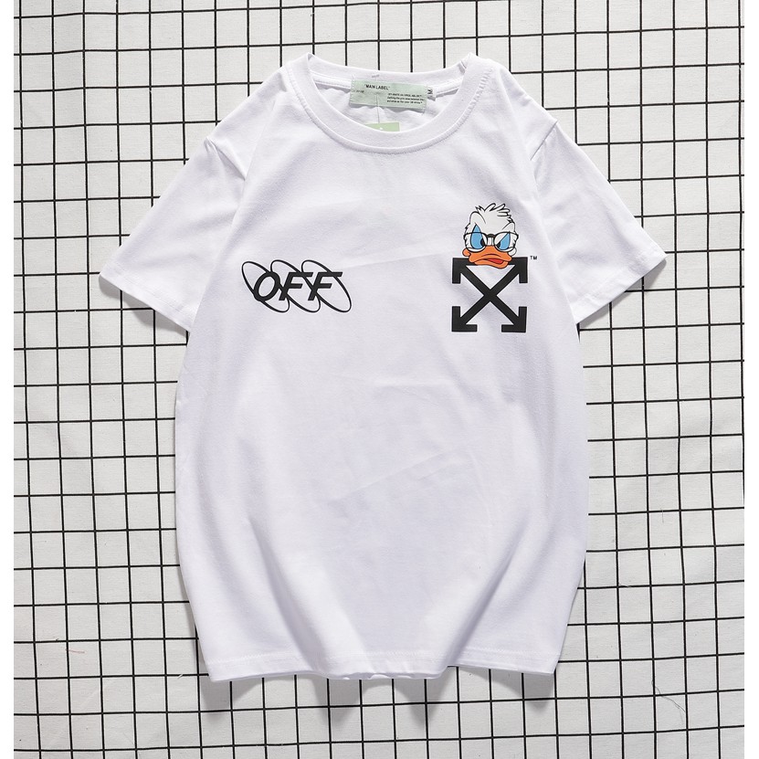 white donald duck t shirt