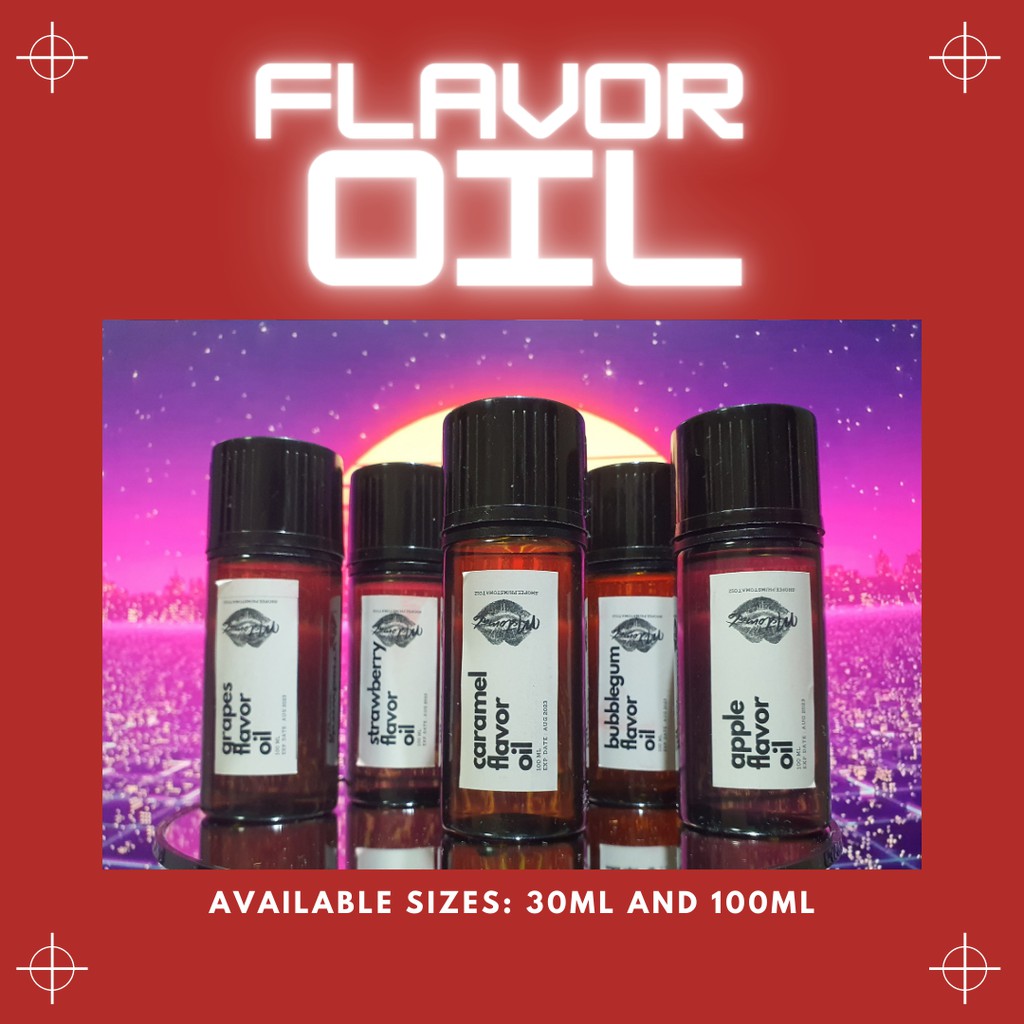 Flavor Oil for Cosmetics 30ml100ml Flavorant Shopee Philippines