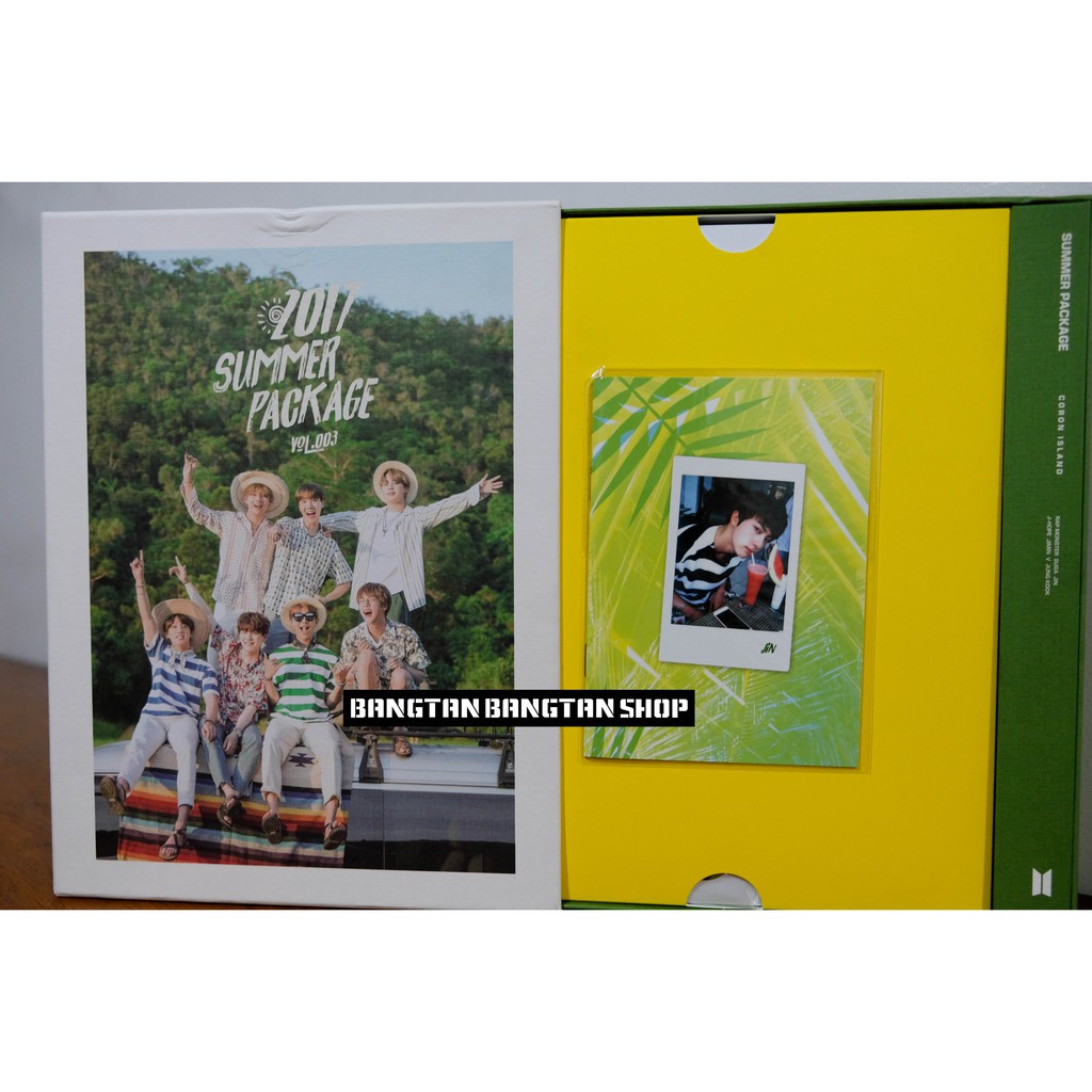 Cod Ready To Ship Bts Summer Package 17 Complete W Jin Selfie Book Shopee Philippines