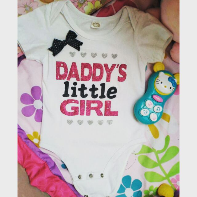 daddy's little girl onesie