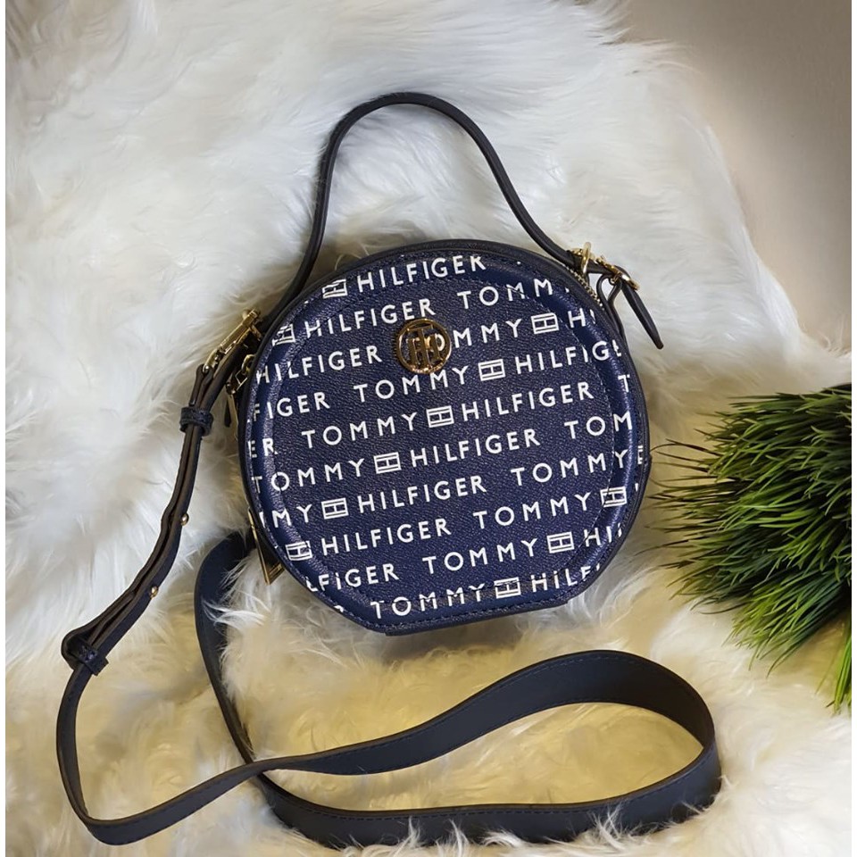 tommy hilfiger navy handbag