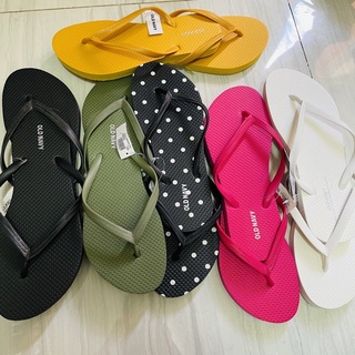 old navy flip flops yellow