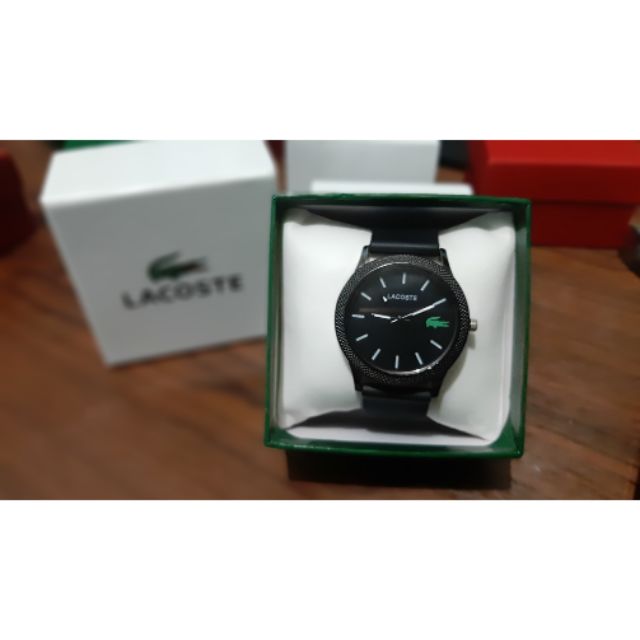 lacoste black watch