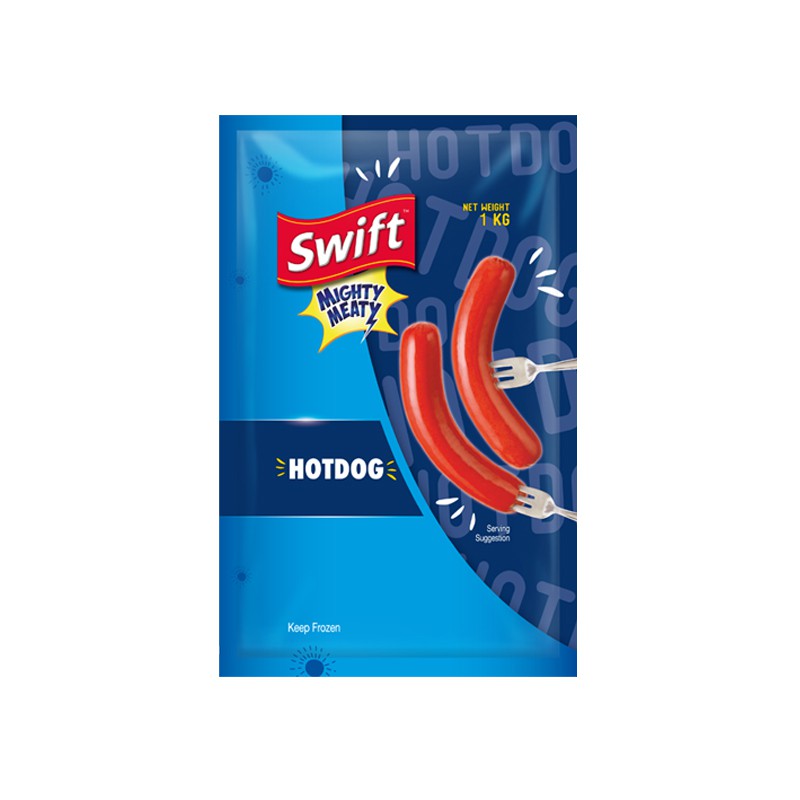 Swift Mighty Meaty Hotdog Regular 1kg Shopee Philippines