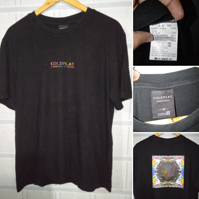 coldplay t shirt philippines