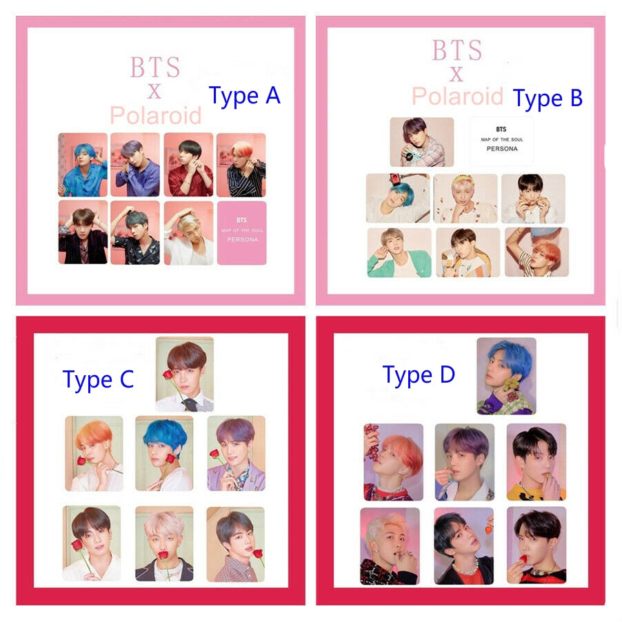 Official Bts Map Of The Soul Persona Photocard Shopee Malaysia