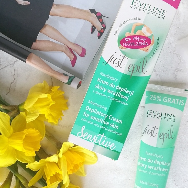 Eveline Cosmetics Just Epil Depilatory Cream for Sensitive Skin 125mL