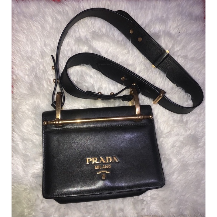 Authentic Pionniere PRADA sling bag Preloved (small size) | Shopee ...