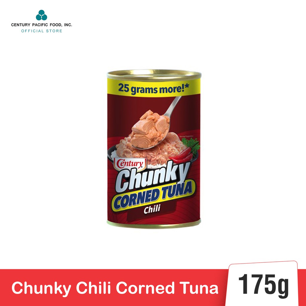 Century Chunky Chili Corned Tuna 175g Shopee Philippines